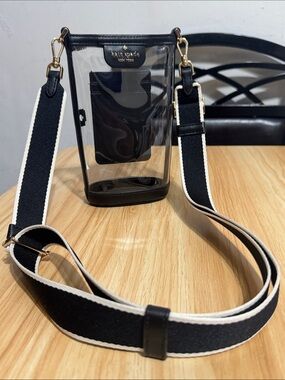 kate spade Clare clear phone crossbody